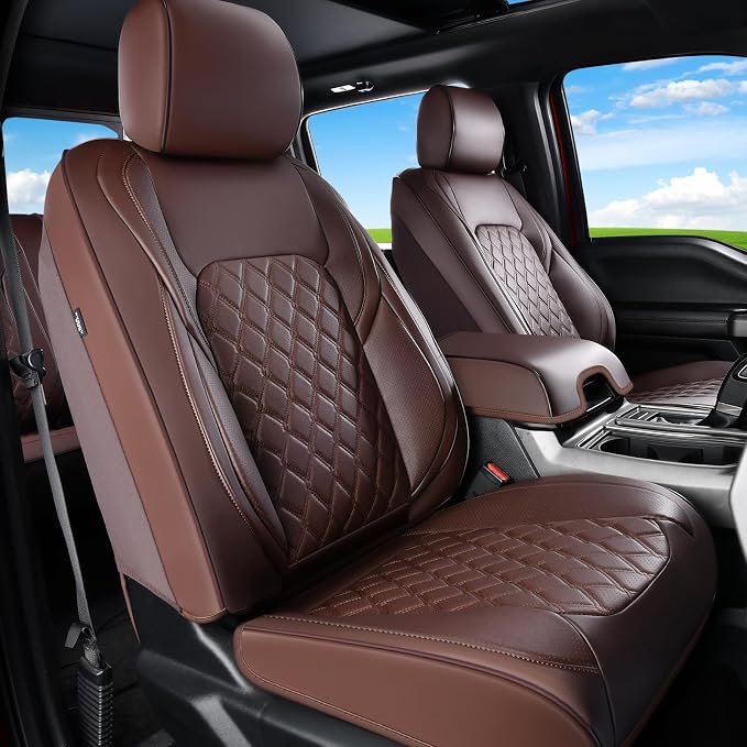 Seat Covers for Toyota Tacoma — Full Set — Coffee