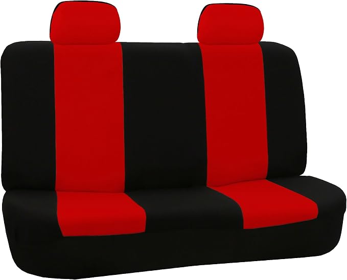 Pet Car Seat Protector — Rear Seat — Red