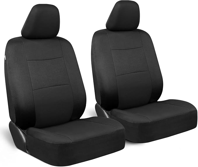 Universal Seat Covers — Front Seat — Black