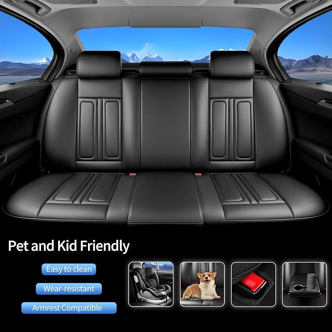Seat Covers for Honda CR-V — Full Set — Black