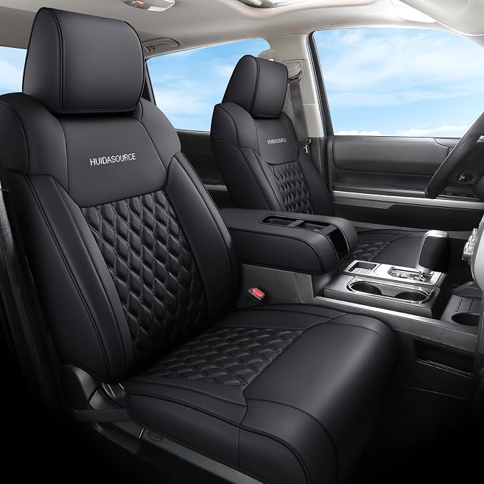 Seat Covers for Multiple Vehicles — Front Seat — Black
