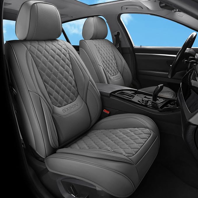 Universal Seat Covers — Full Set — Gray
