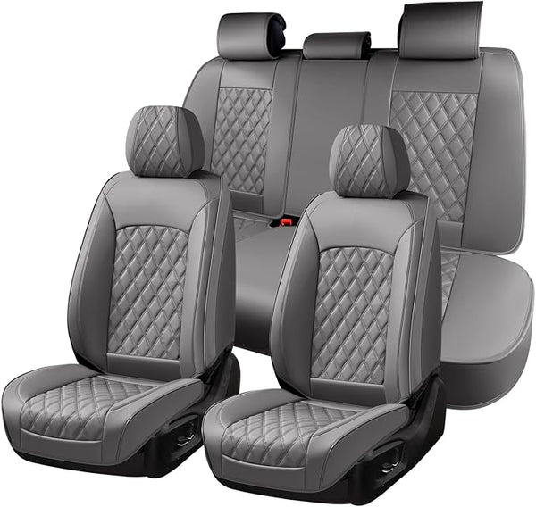 Universal Seat Covers — Full Set — Gray