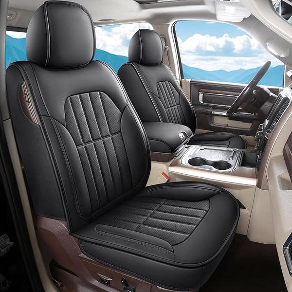 Seat Covers for Multiple Vehicles — Front Seat — Black