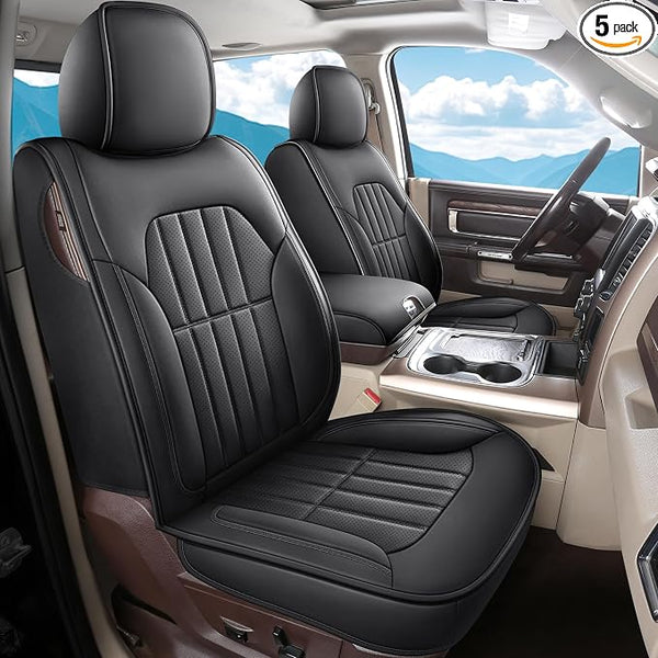 Seat Covers for Multiple Vehicles — Front Seat — Black