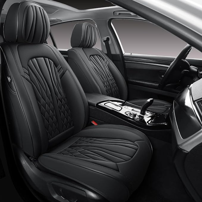Universal Seat Covers — Full Set — Black