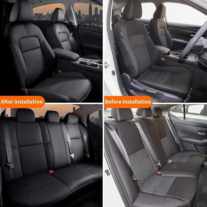Seat Covers for Nissan Sentra — Full Set — Black