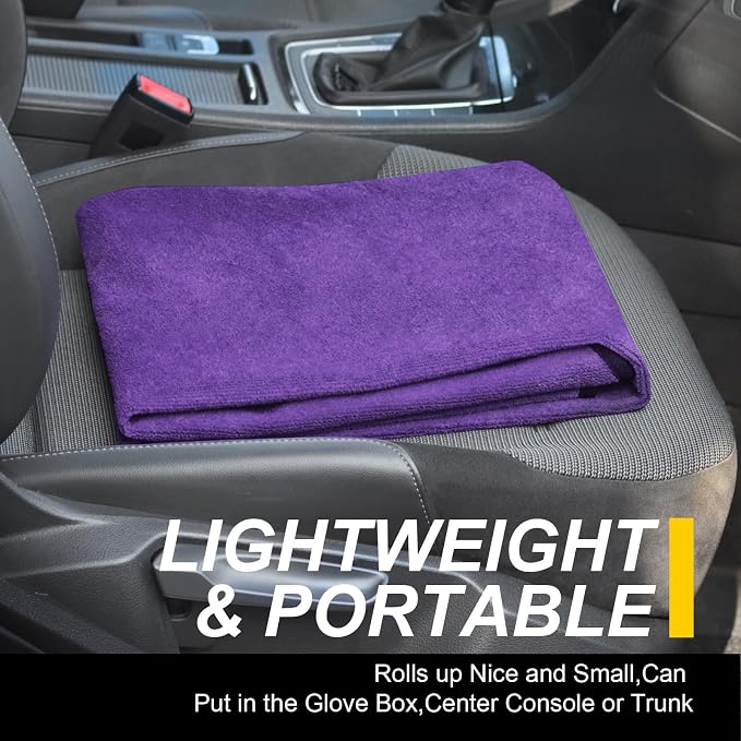 Pet Car Seat Protector — Purple