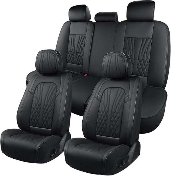 Universal Seat Covers — Full Set — Black