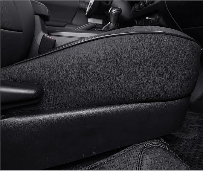 Faux Leather Seat Covers for Toyota Tacoma — Full Set — Black