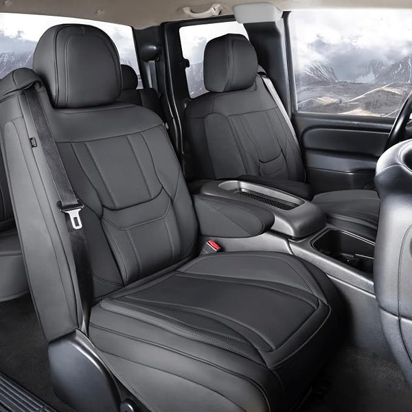 Seat Covers for Chevrolet Silverado — Front Seat — Gray