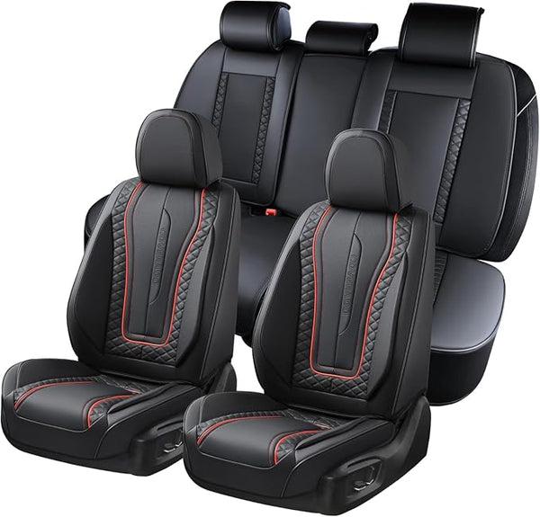 Universal Seat Covers — Full Set — Black