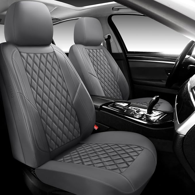 Universal Seat Covers — Full Set — Gray