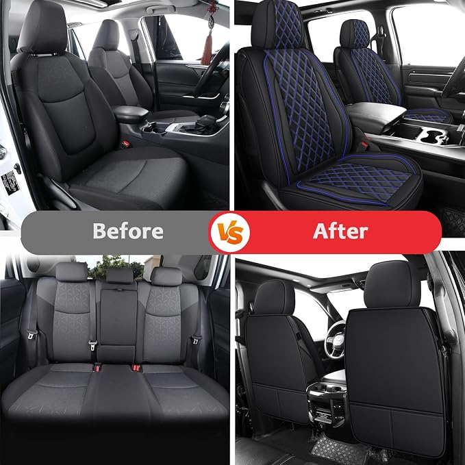 Seat Covers for Chevrolet Silverado / GMC Sierra — Front Seat — Blue