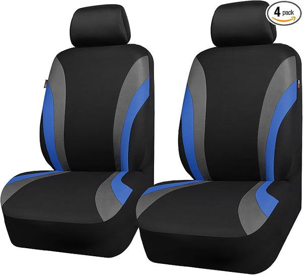 Universal Seat Covers — Front Seat — Blue / Black