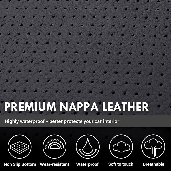 Faux Leather Seat Covers for Chevrolet Silverado / GMC Sierra — Full Set