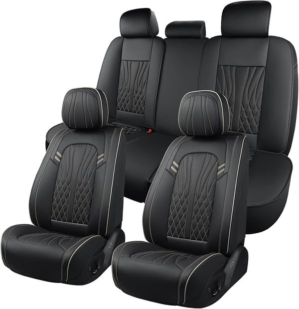 Universal Seat Covers — Full Set — Black