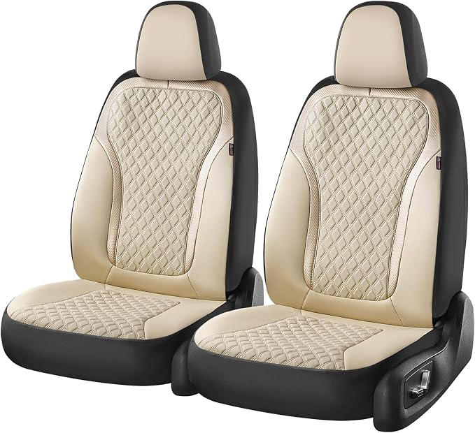 Universal Seat Covers — Full Set — Beige