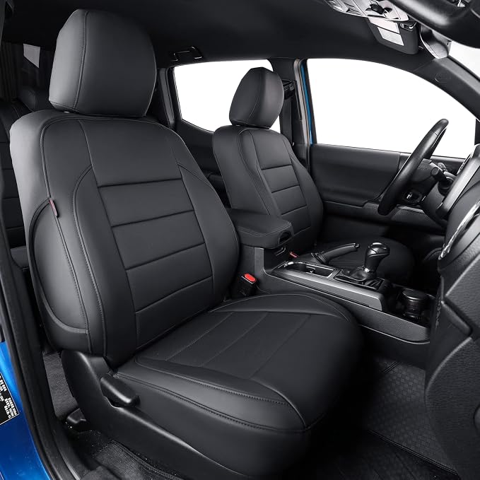 Seat Covers for Toyota Tacoma — Full Set — Black