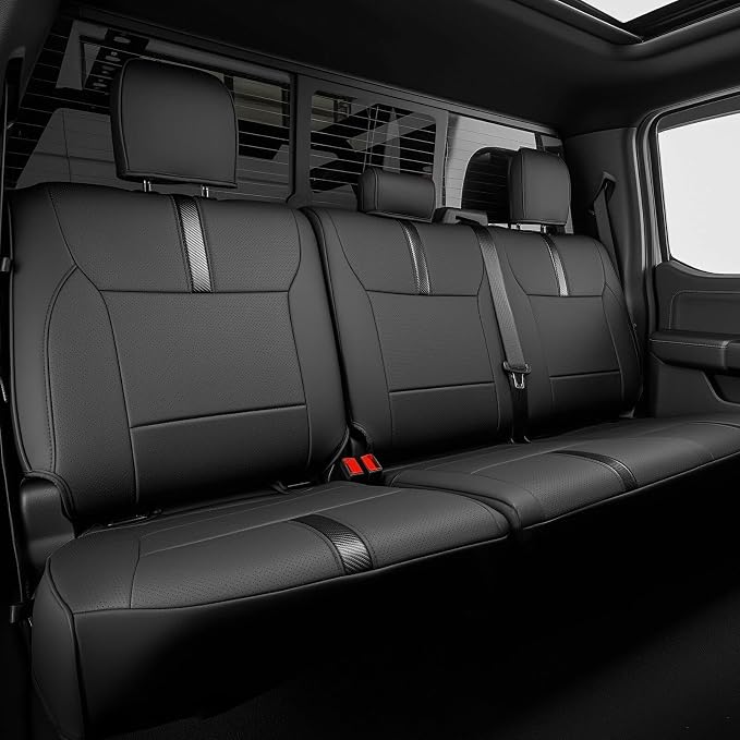 Seat Covers for Ford F-150 — Rear Seat — Black