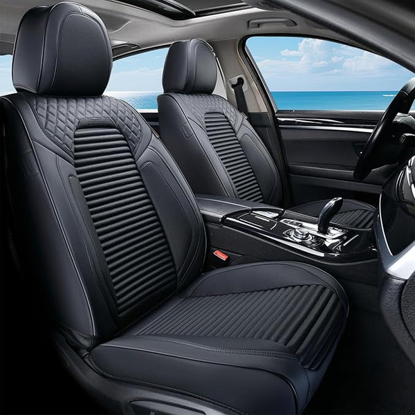 Universal Seat Covers — Front Seat — Black