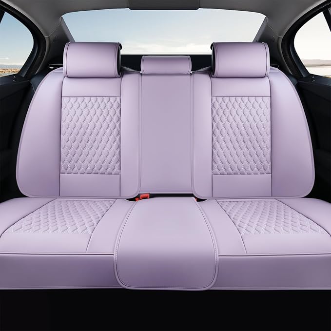 Universal Seat Covers — Rear Seat — Purple