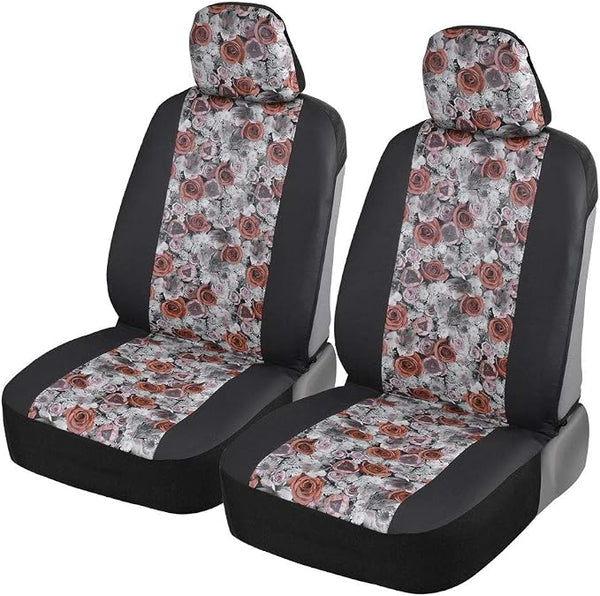 Faux Leather Car Seat Covers — Front Seat