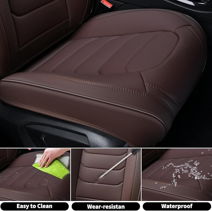 Car Seat Covers — Full Set — Coffee
