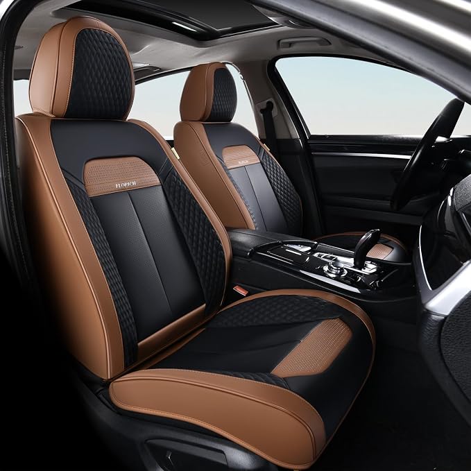 Universal Seat Covers — Full Set — Coffee