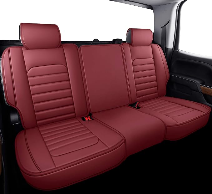 Seat Covers for Chevrolet Silverado / GMC Sierra — Full Set — Burgundy