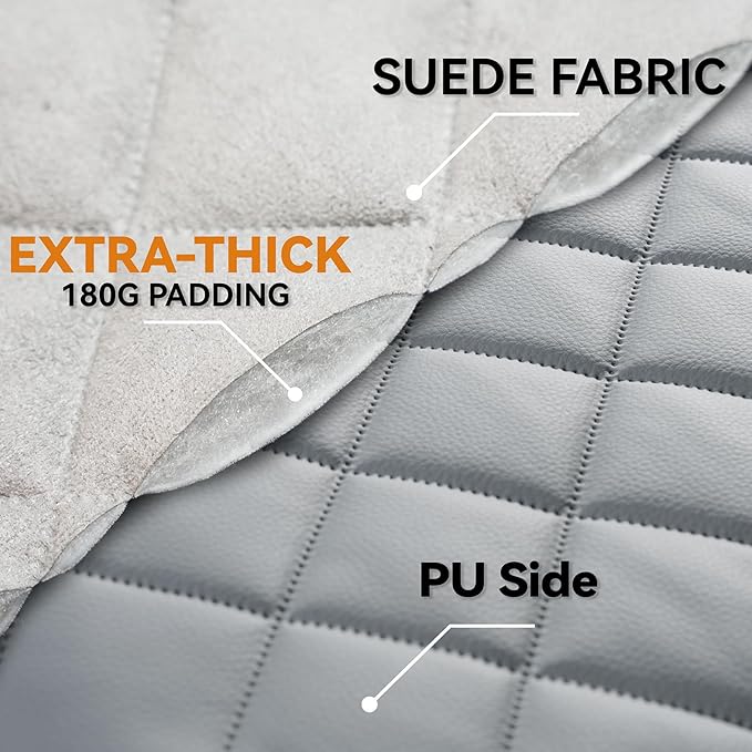 Pet Car Seat Protector — Gray