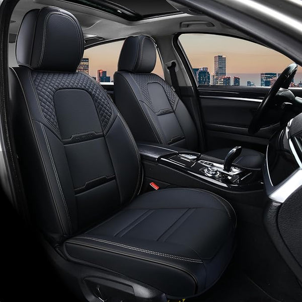 Universal Seat Covers — Front Seat — Black