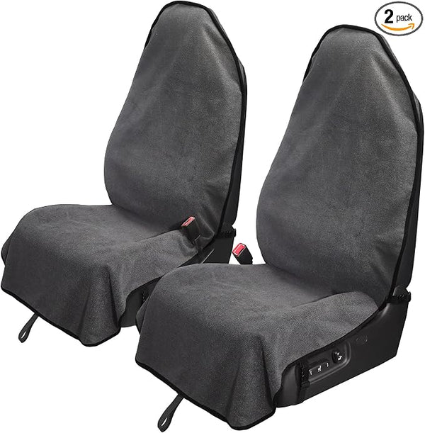 Pet Car Seat Protector — Front Seat — Gray