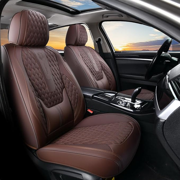 Universal Seat Covers — Front Seat — Coffee