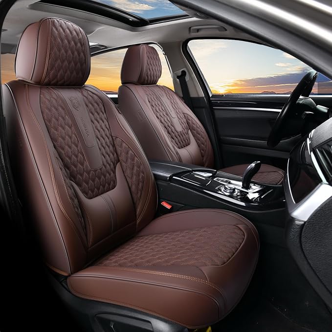 Universal Seat Covers — Front Seat — Coffee