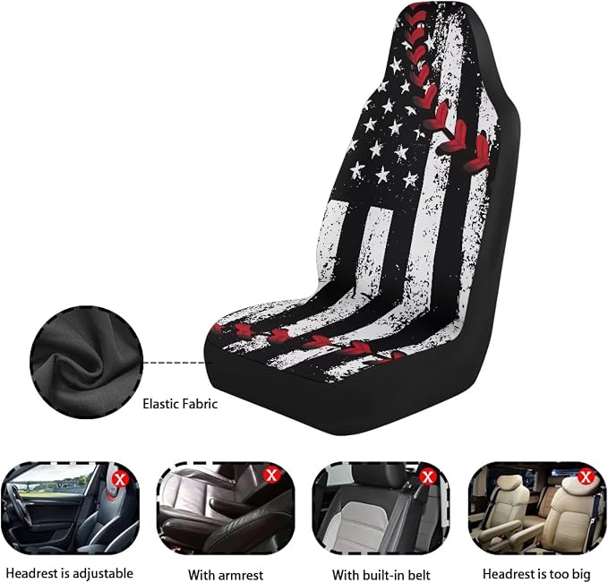Universal Seat Covers — Front Seat