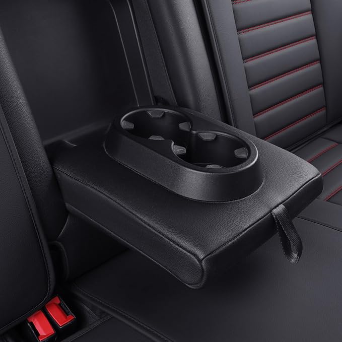 Seat Covers for Chevrolet Silverado / GMC Sierra — Black / Red