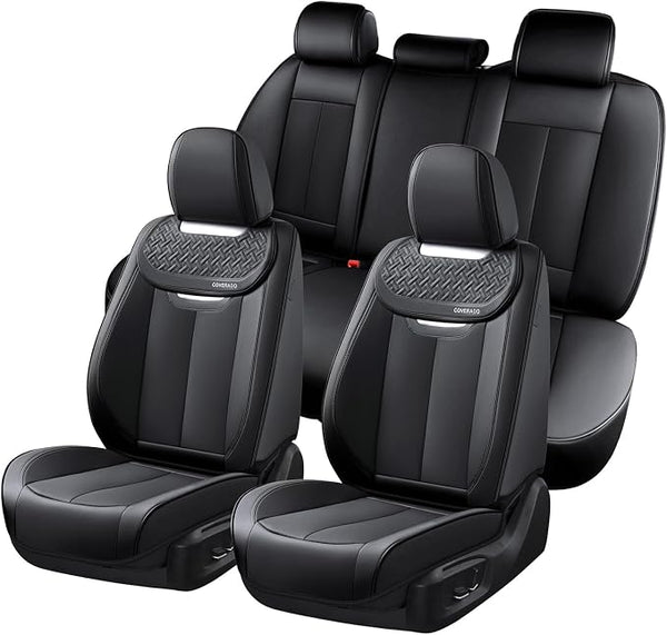 Universal Seat Covers — Full Set — Black
