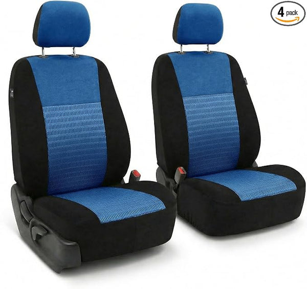 Universal Seat Covers — Front Seat — Blue