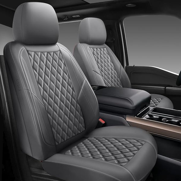 Universal Seat Covers — Full Set — Gray