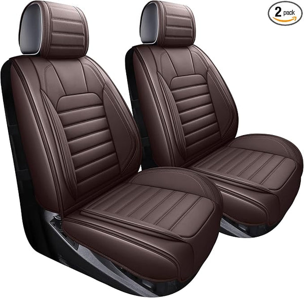 Seat Covers for Chevrolet Silverado / GMC Sierra — Front Seat — Brown