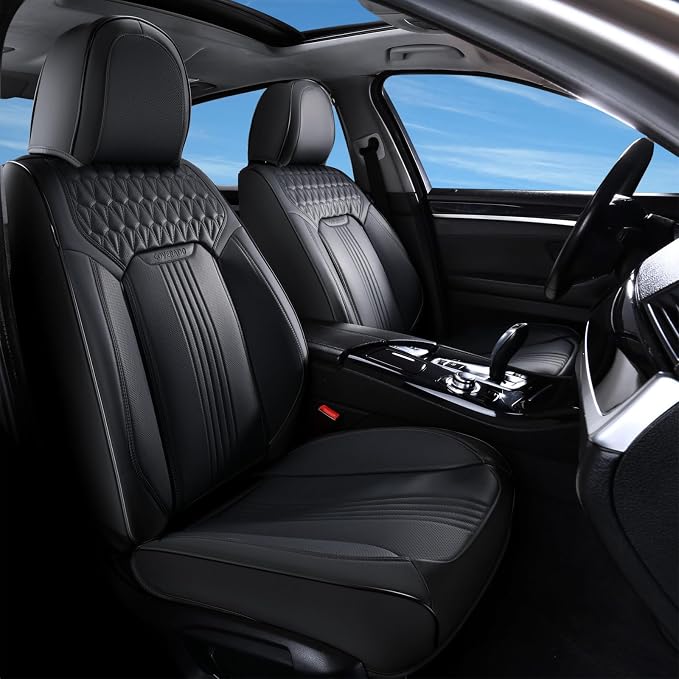 Universal Seat Covers — Full Set — Black