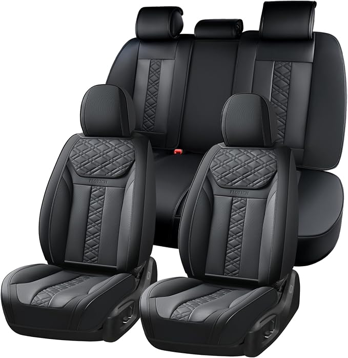 Universal Seat Covers — Full Set — Black