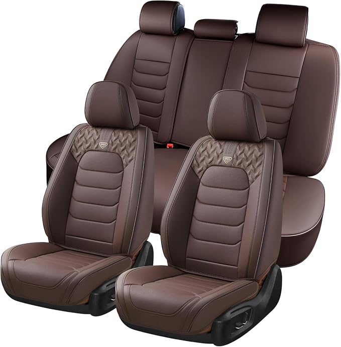 Car Seat Covers — Full Set — Coffee