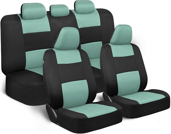 Car Seat Covers — Full Set — Black