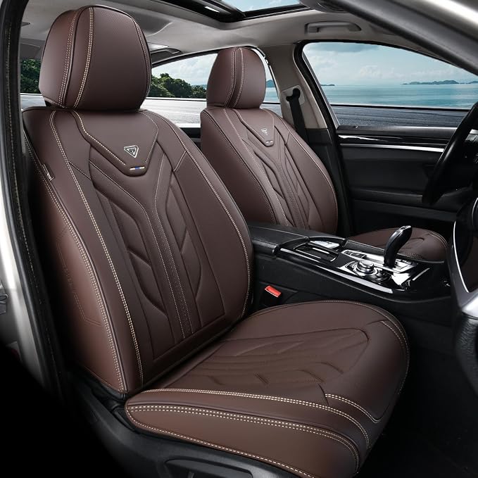 Universal Seat Covers — Front Seat — Coffee