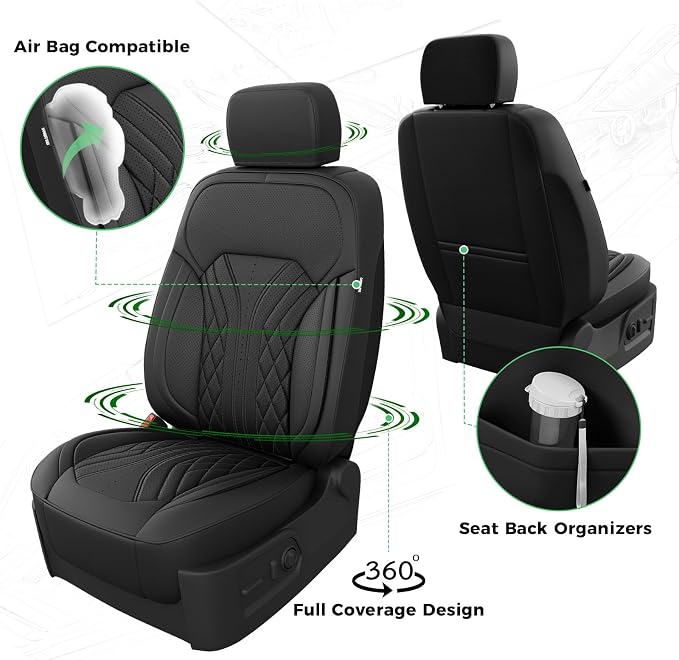 Seat Covers for Chevrolet Silverado / GMC Sierra — Full Set