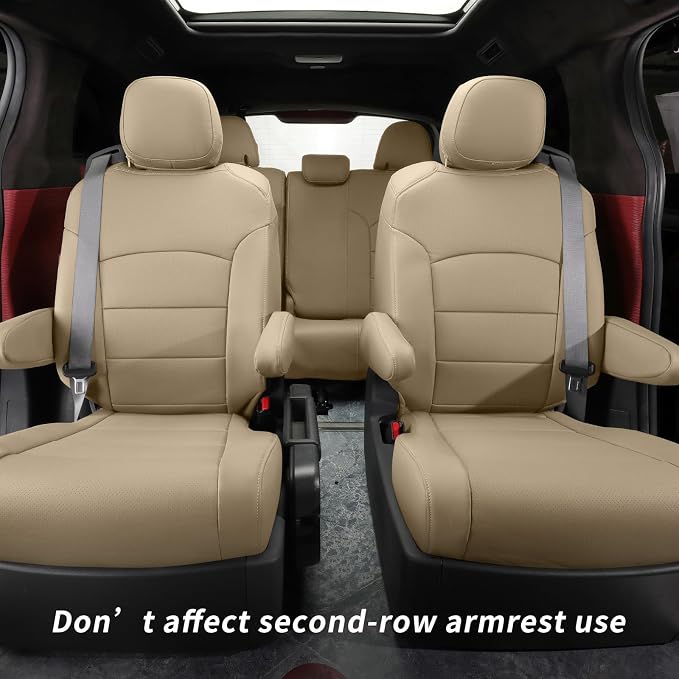 Seat Covers for Toyota Sienna — Full Set — Beige