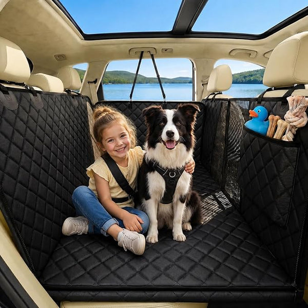 Pet Car Seat Protector — Black