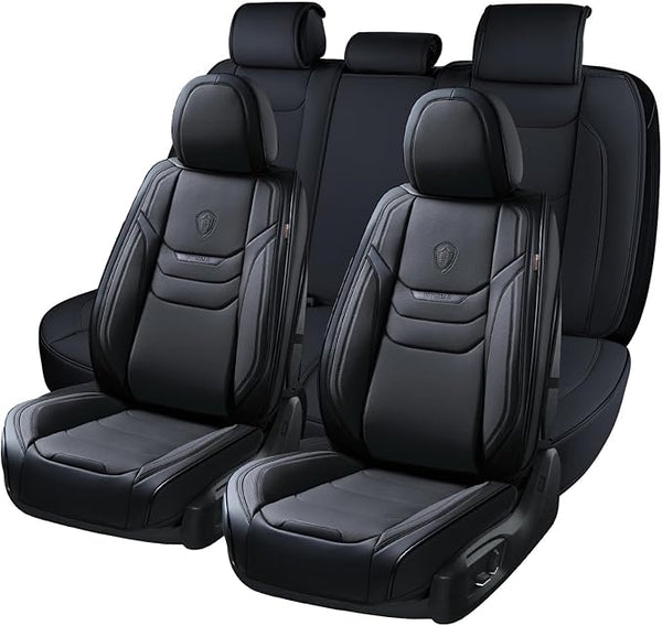 Universal Seat Covers — Full Set — Black